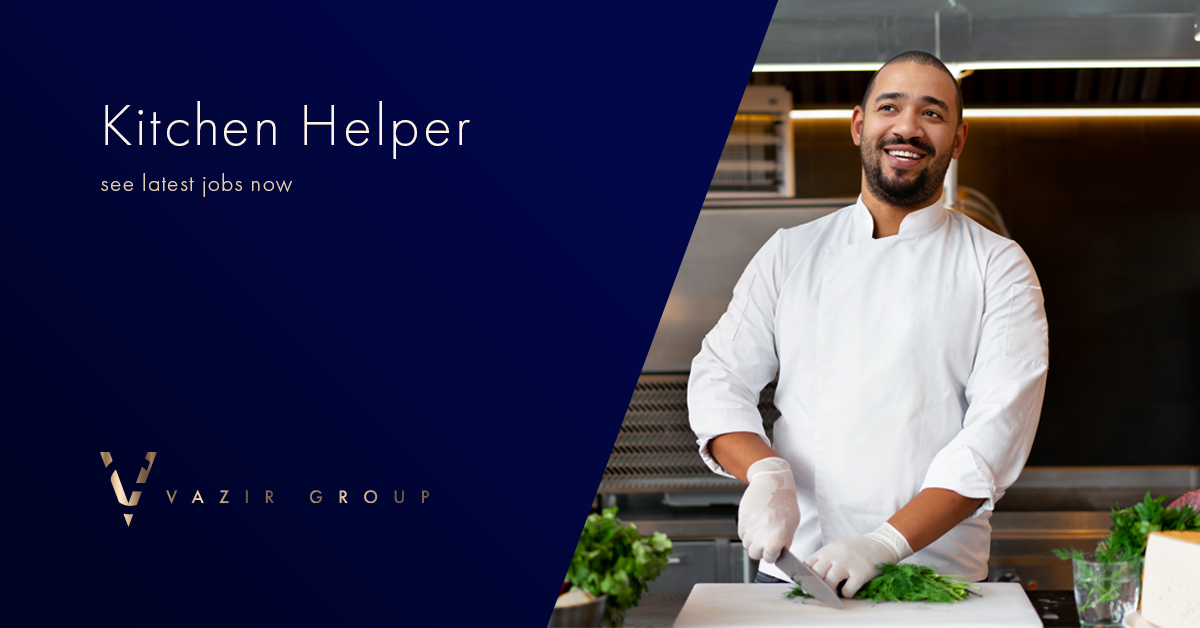 Jobs abroad as a kitchen helper.