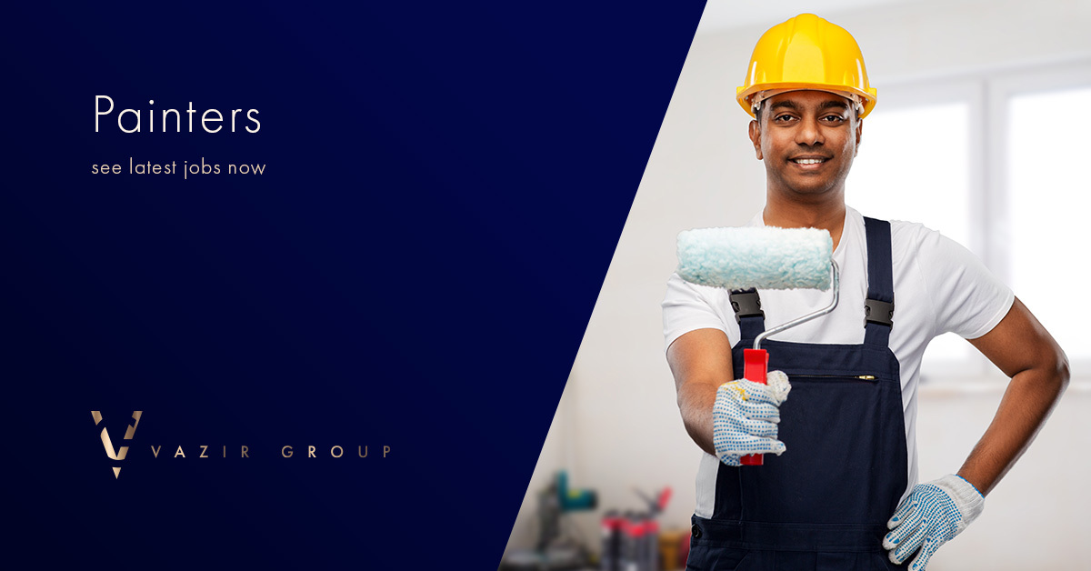 Painter jobs available at Vazir Group portal.
